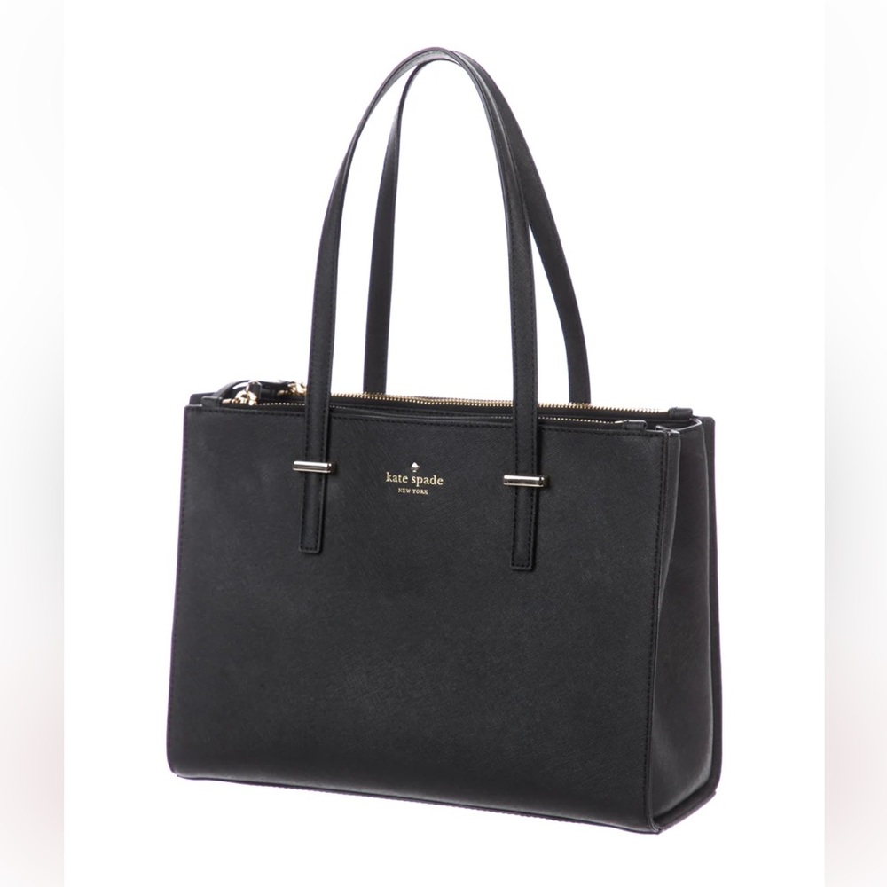 Like New! Kate Spade Cameron Street Jenson Tote Black Leather